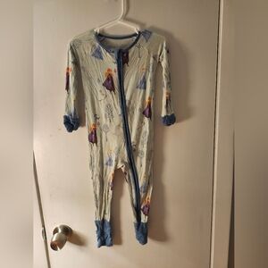 Little Sleepies Bamboo Frozen Pajamas Size 12-18months